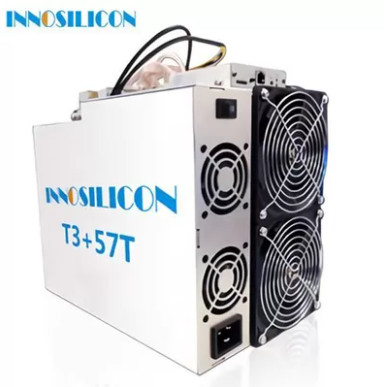 BTC madenci Innosilicon T3+ 57Th/S BTC Madencilik Makinesi SHA-256 Algoritması 3300W