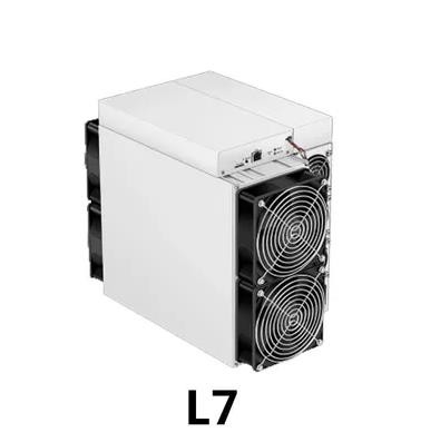 Antminer L7 LTC ​​Madencilik Makinesi 9.3GH / S 3245W Doge Coin LTC Litecoin Madencilik Makinesi