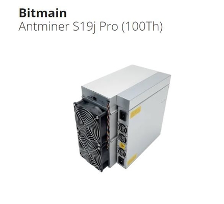 Asic Bitcoin Madencilik Makinesi Bitmain Antminer S19 / S19pro / S19J Pro 110t 104t 100t 96t 95t