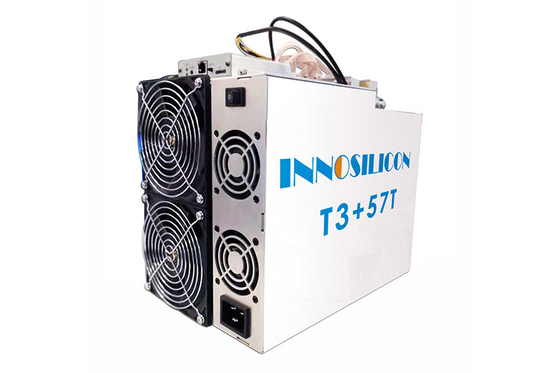 2 Fan BTC asik madenci Innosilicon T3+ 57T SHA 256 Algoritma Madenci 3300W
