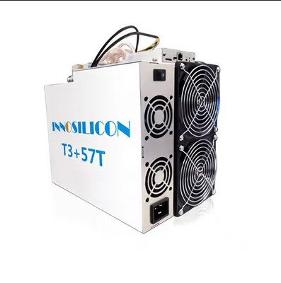 BTC madenci Innosilicon T3+ 57Th/S BTC Madencilik Makinesi SHA-256 Algoritması 3300W