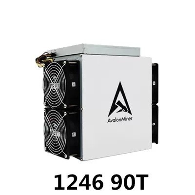 BTC madenci Avalon 1246 90th/S 3420W Sha 256 Asic Madencilik Makineleri