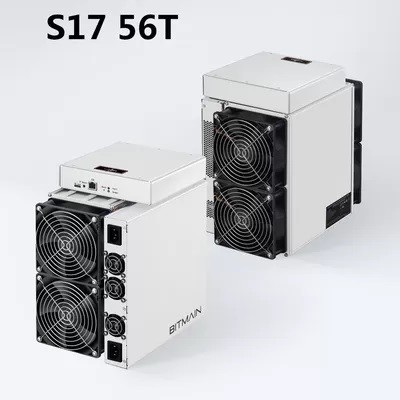 BTC madenci Antmadenci S17 Pro 56Th 2212W Kullanılmış madenci SHA-256 BTC Madencilik Makinesi